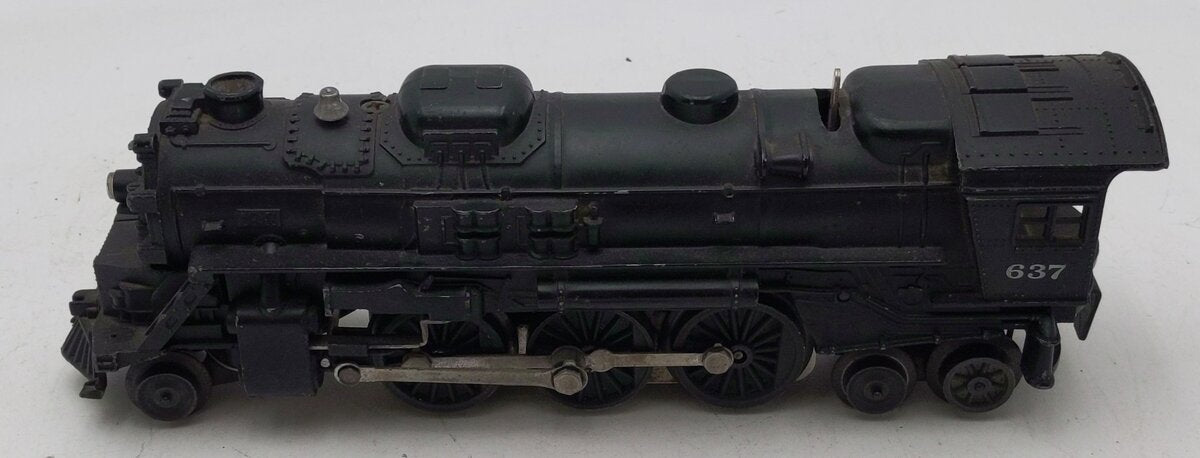 Lionel 637 VIntage O 2-6-4 Die-Cast Steam Locomotive VG