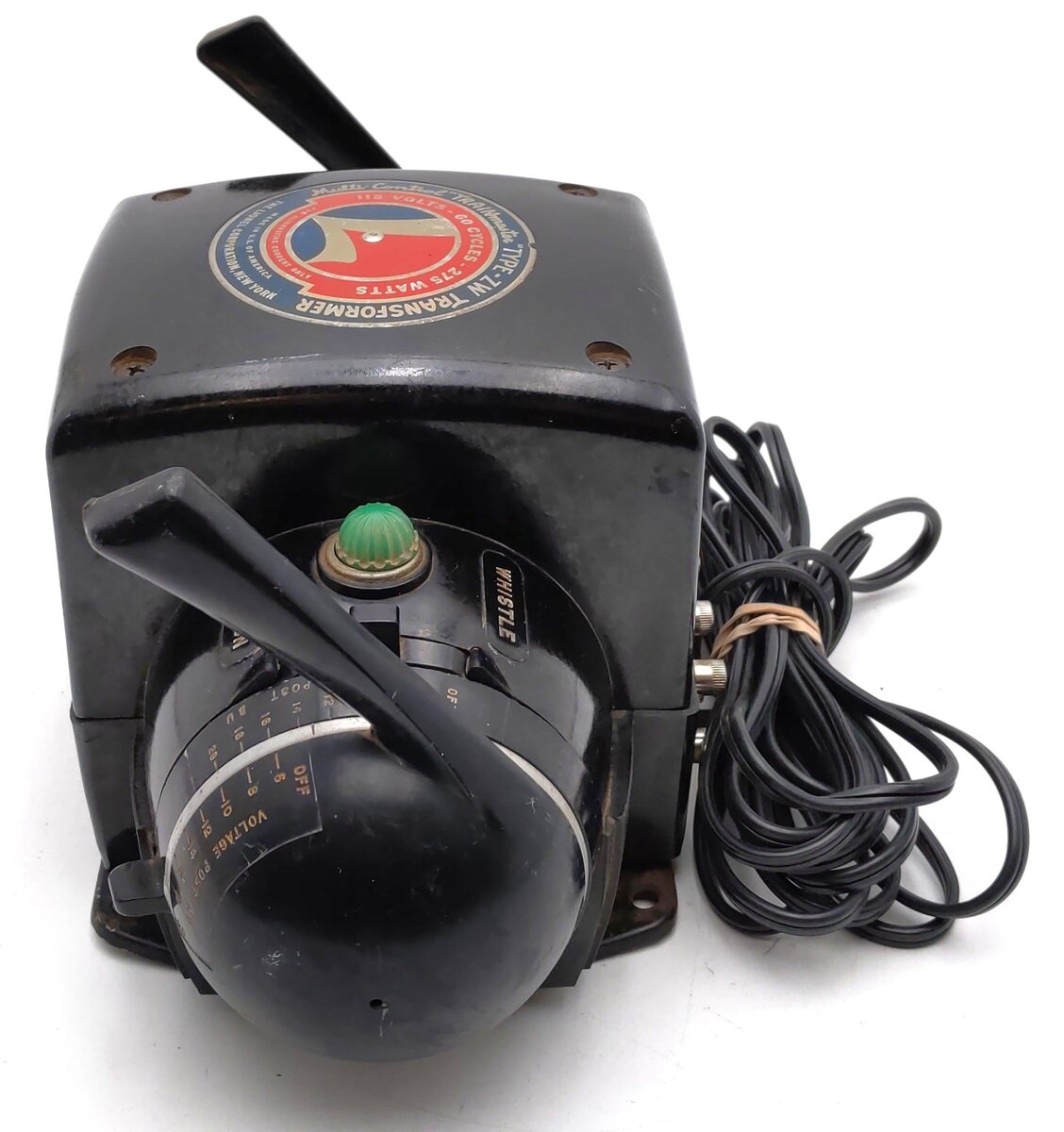 Lionel ZW 275 Watt Vintage O Gauge Train Transformer with Whistle (R Model) VG