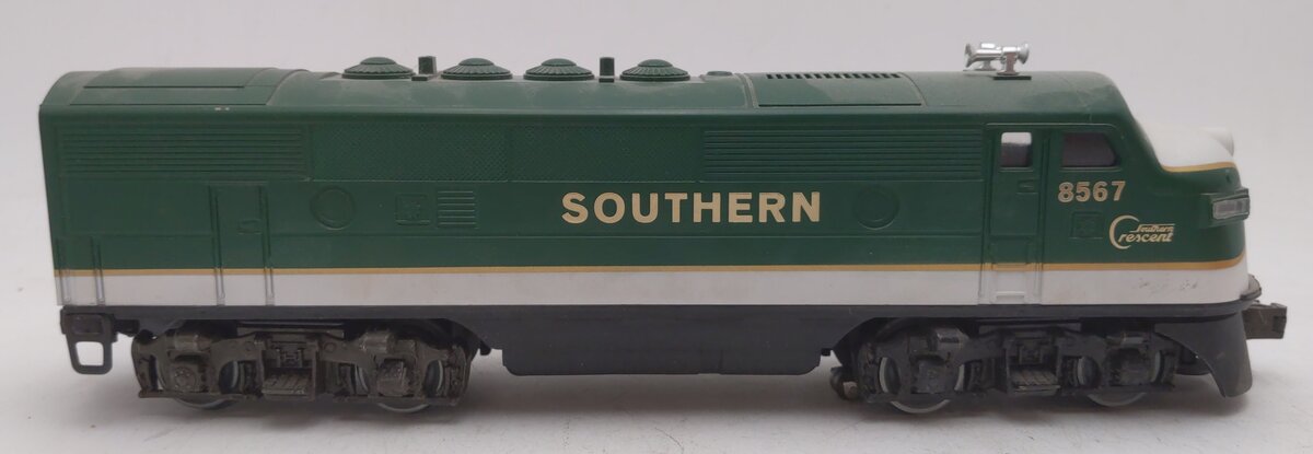 Lionel 6-8567 O Gauge Southern F3 A Non-Powered Diesel Locomotive EX/Box