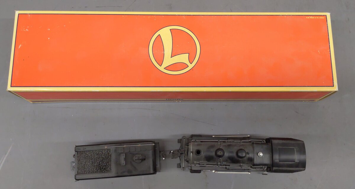 Lionel 6-18054 O New York Central 0-4-0 Steam Locomotive & Tender #1665 EX/Box