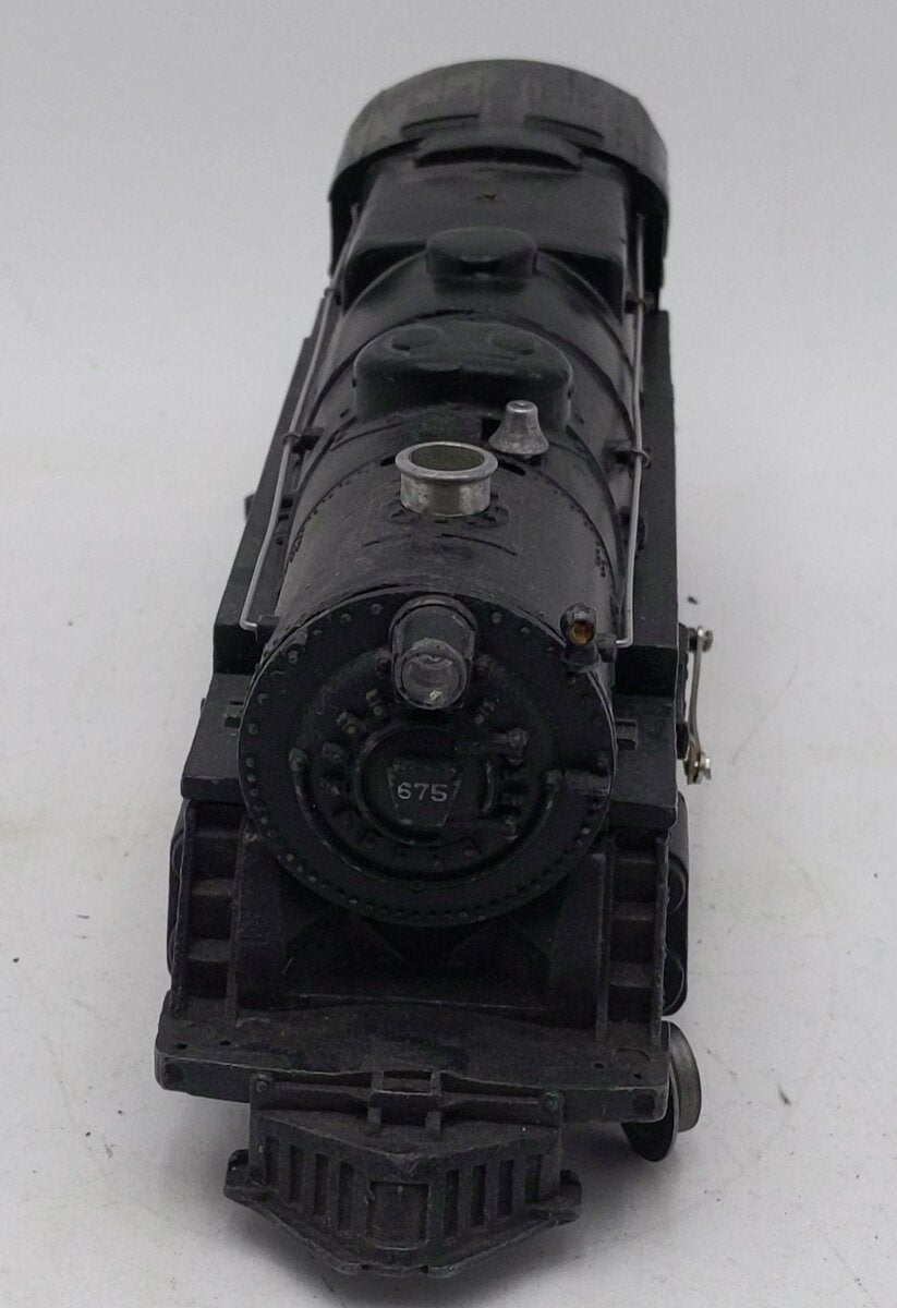 Lionel 675 Vintage O 2-6-2 K-4 Pacific Diecast Steam Locomotive VG