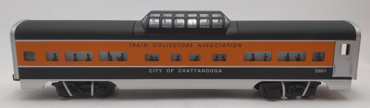 Lionel 6-52220 O Gauge TCA "City of Chattanooga" Vista Dome EX/Box