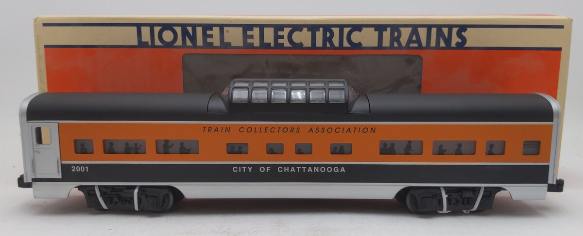Lionel 6-52220 O Gauge TCA "City of Chattanooga" Vista Dome EX/Box