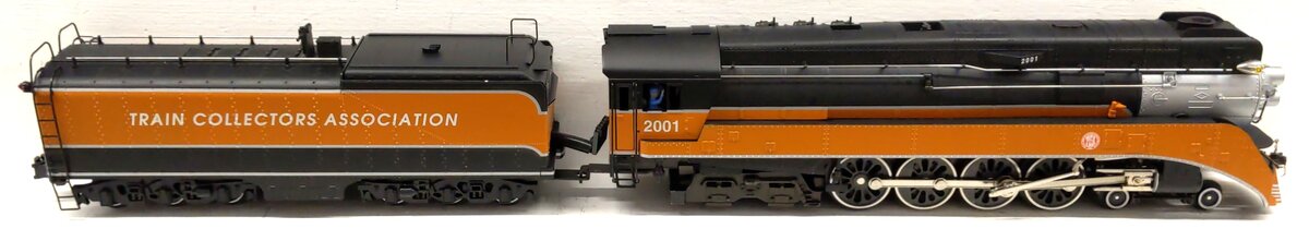 K-Line K3685-2000 O Gauge TCA GS-4 4-8-4 Steam Locomotive & Tender #2001 LN/Box