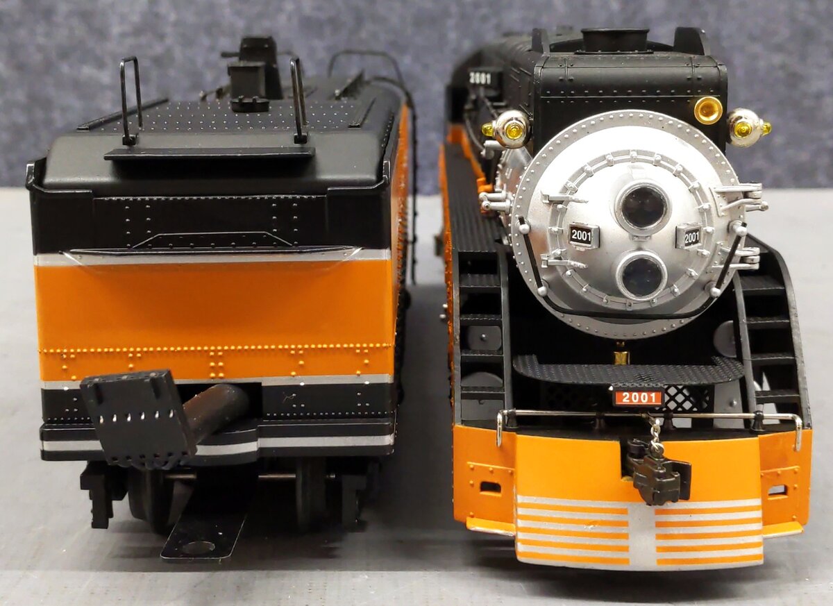 K-Line K3685-2000 O Gauge TCA GS-4 4-8-4 Steam Locomotive & Tender #2001 LN/Box