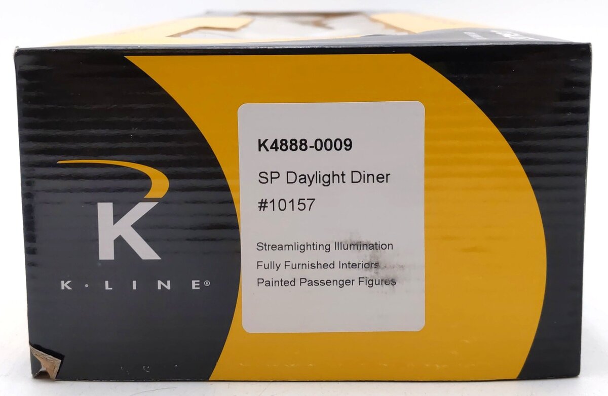 K-Line K4888-0009 O Gauge Southern Pacific Daylight Diner #10157 LN/Box