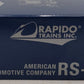 Rapido Trains 031065 HO DWP RS-11 Diesel Locomotive Standard DC #3600 LN/Box