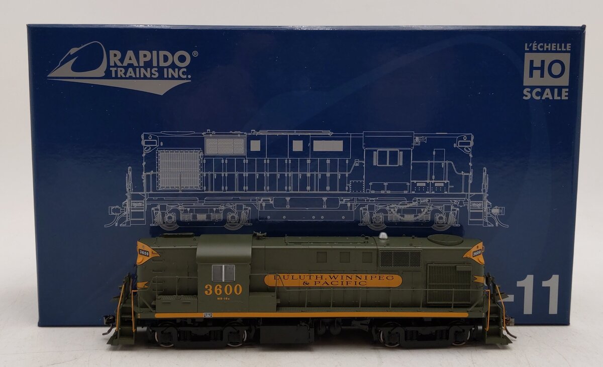 Rapido Trains 031065 HO DWP RS-11 Diesel Locomotive Standard DC #3600 LN/Box