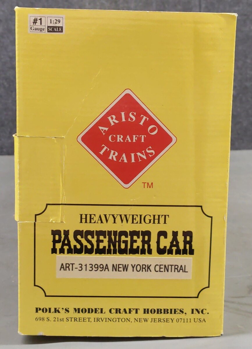 Aristo-Craft ART-31399A G Scale New York Central 