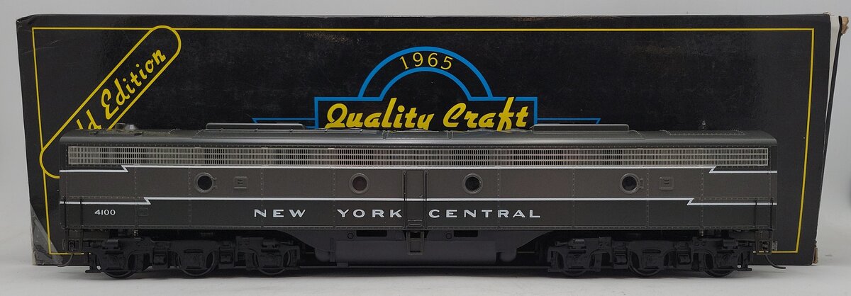 Weaver O 2-Rail New York Central  EMD E-8 (Two Tone Gray) B Diesel Locomotive LN/Box