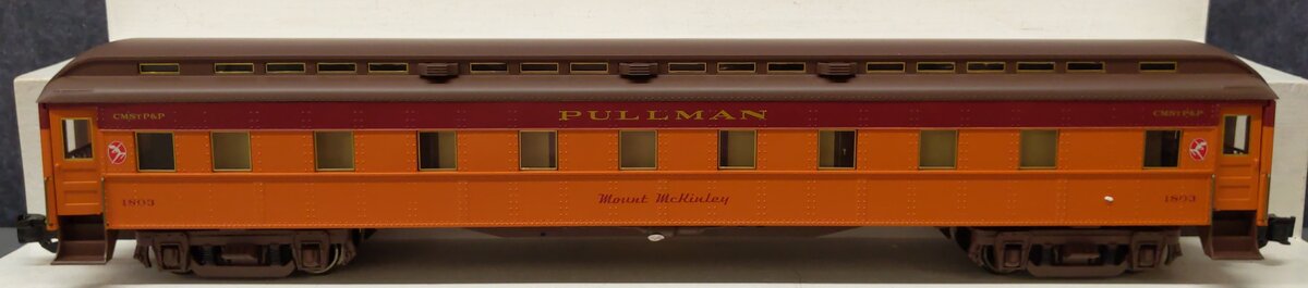 Aristo-Craft 31803 G Scale Milwaukee Road "Mount McKinely" Passenger Car LN/Box
