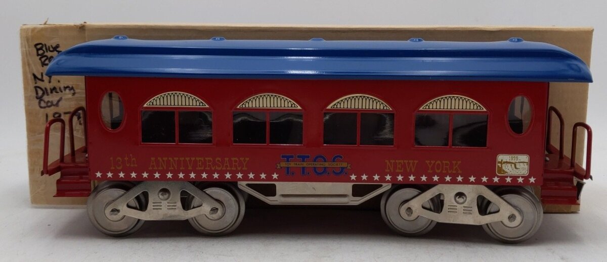 McCoy TTOS 1979 Standard Gauge 13th Anniversary New York Passenger Car EX/Box