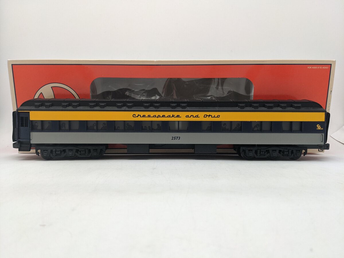 Lionel 6-19090 O Gauge Chesapeake & Ohio Heavyweight Diner Car EX/Box