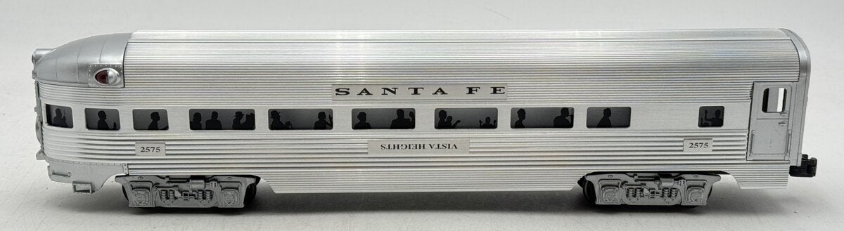 Lionel 6-19179 O Gauge AT&SF Vista Heights Observation Car #2575 EX