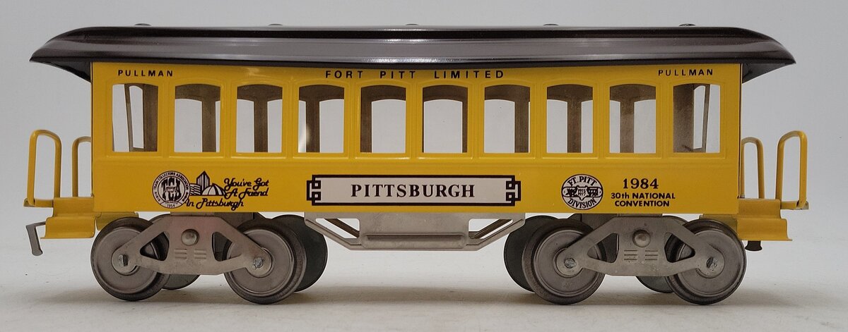 McCoy 1984 McCoy 1984 Standard Gauge TCA Pittsburgh Pullman Passenger Car EX/Box