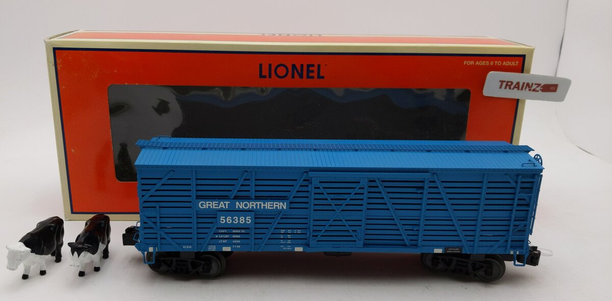 Lionel 6-17710 O Gauge Great Northern 40-Ton Stock Car #56385 LN/Box