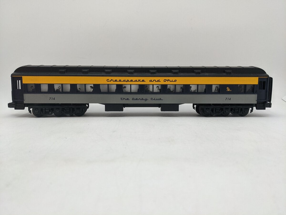 Lionel 6-29012 O Chesapeake & Ohio "The Derby Club" Heavyweight Coach Car #714 EX/Box