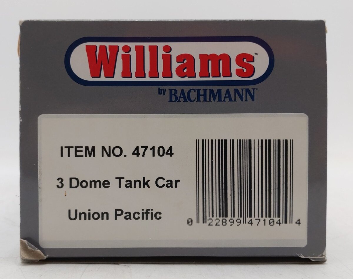 Williams 47104 Union Pacific 3-Dome Tank Car