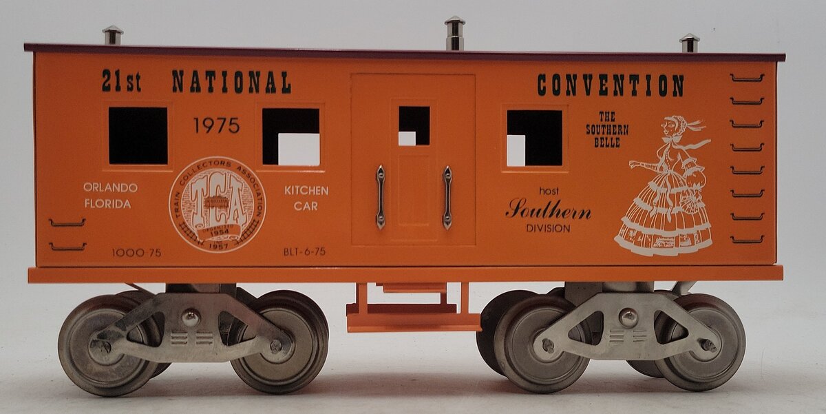 McCoy Standard Gauge 1975 TCA Olando Florida Convention Kitchen Car EX/Box