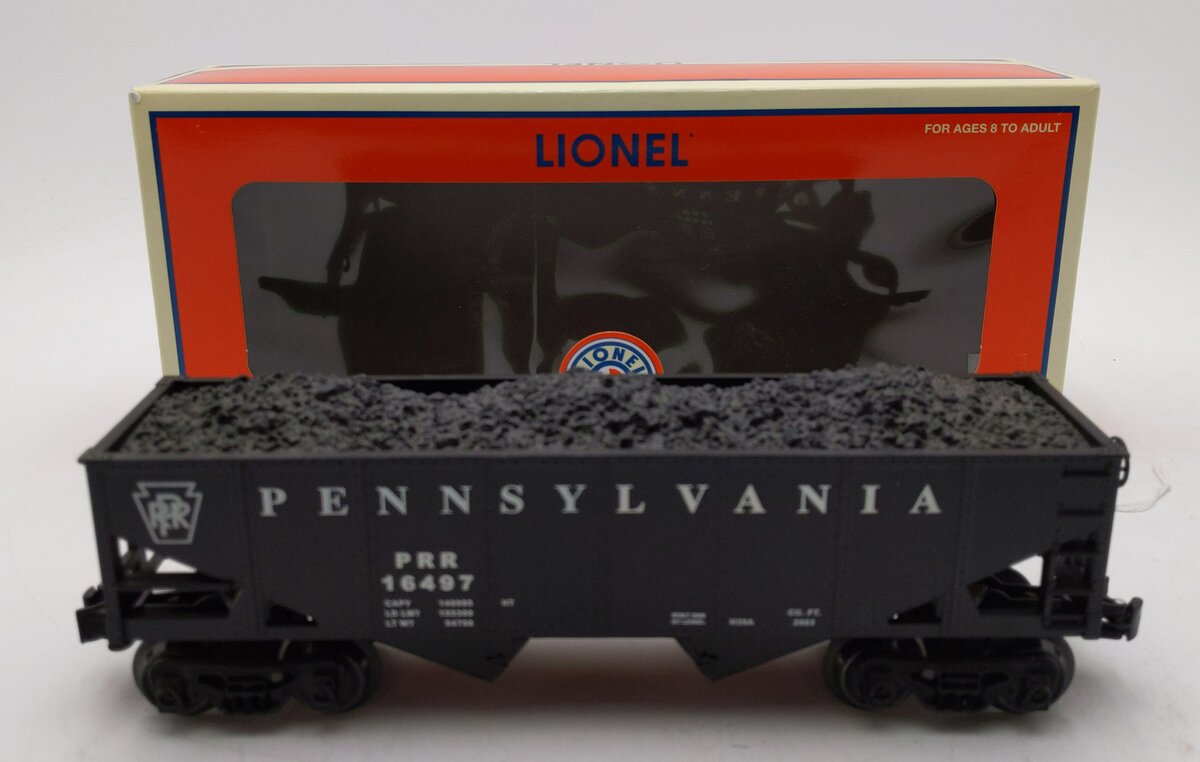 Lionel 6-16497 O Gauge Pennsylvania Hopper Car #16497 LN/Box