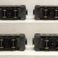 Golden Gate Depot O Scale Plastic NYC 2-Tone Gray 80' 4-Car Coach Set (2Rail) EX/Box
