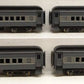 Golden Gate Depot O Scale Plastic NYC 2-Tone Gray 80' 4-Car Coach Set (2Rail) EX/Box