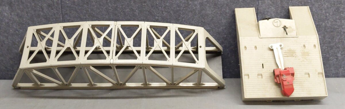 Lionel Vintage O Postwar Accessories- Bridge, Trestle, & Piggyback #110/460 [4] EX