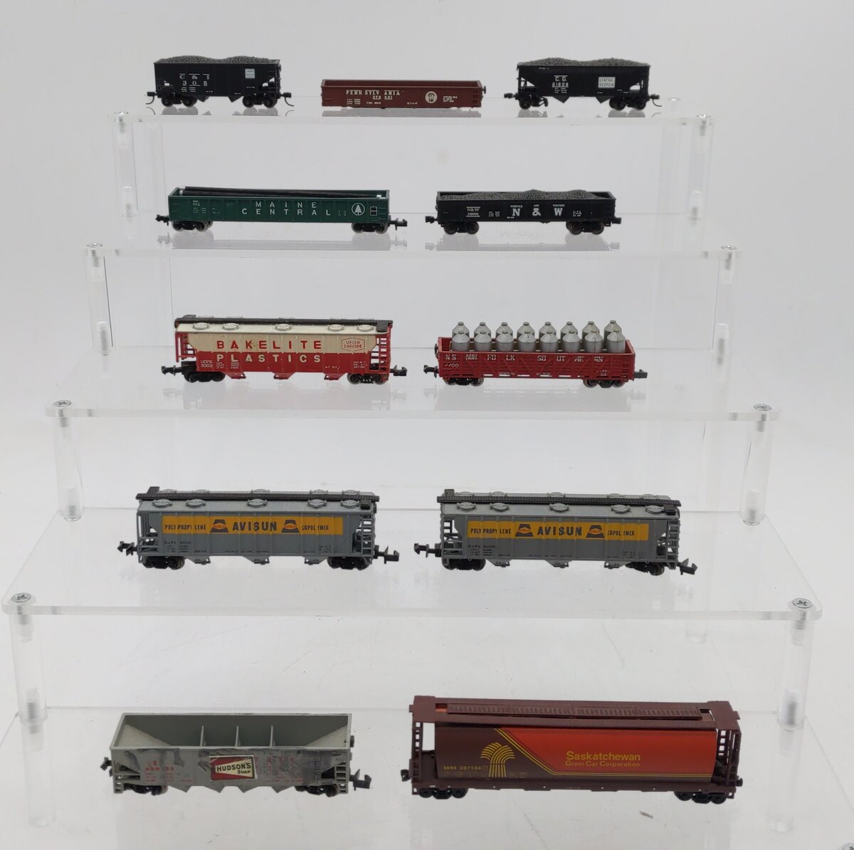 Bachmann, Atlas & Others Assorted N Scale Freight Cars [11] EX