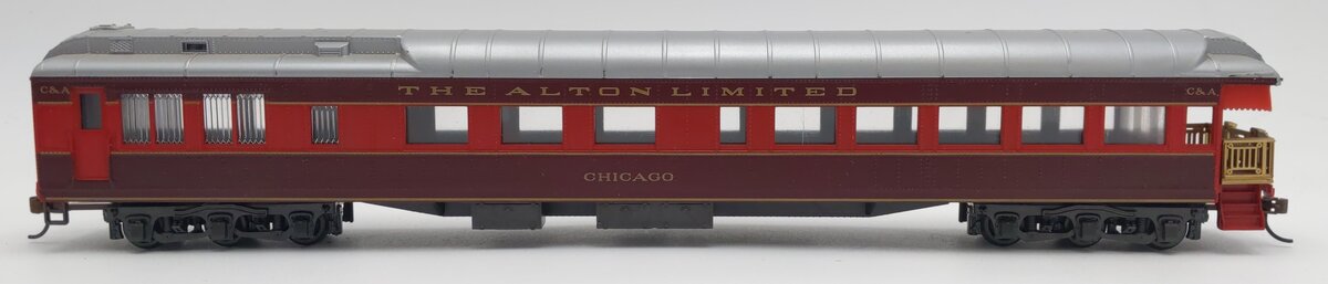 Rivarossi 2681-0 HO Chicago & Alton 'Chicago' Observation Passenger Car EX/Box