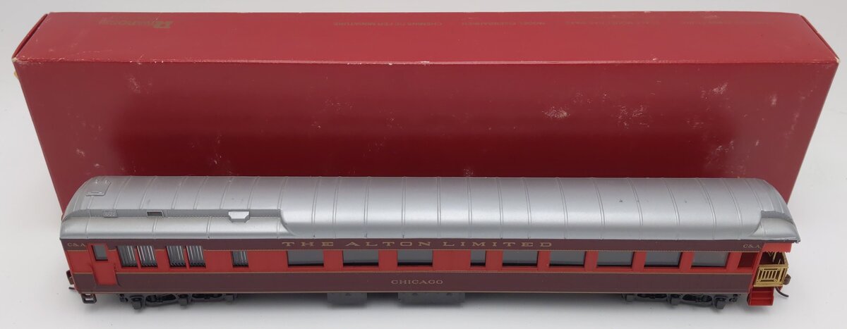 Rivarossi 2681-0 HO Chicago & Alton 'Chicago' Observation Passenger Car EX/Box