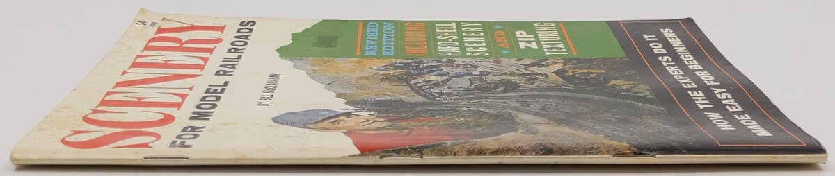 Scenery For Model Railroads Paperback Book By Bill McClanahan VG