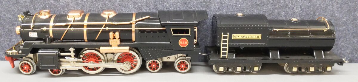 MTH 10-1060 Std Gauge NYC Tinplate 400E Steam Locomotive and Tender w/PS1 EX/Box