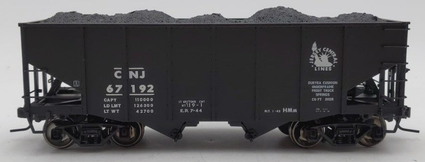 Atlas 7753-2 O Scale CNJ 55 Ton Fishbelly Hopper Car #67192 (2Rail) EX/Box
