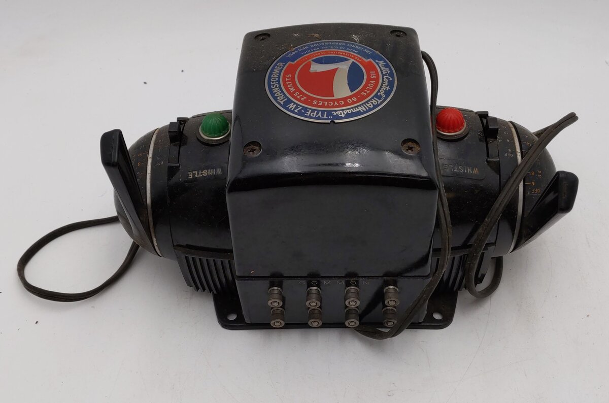 Lionel ZW Vintage O Trainmaster 275 Watt Transformer with Whistle EX/Box