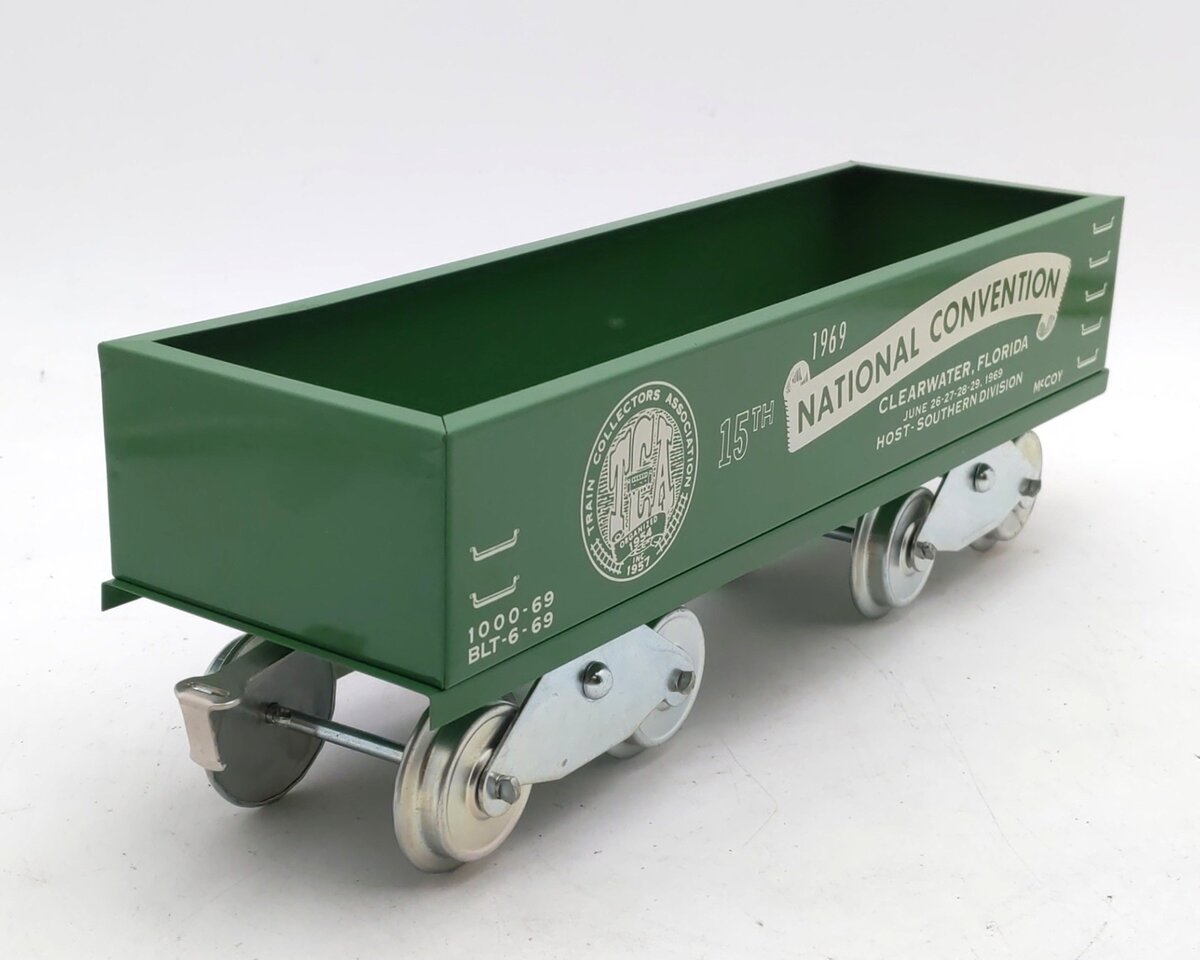 McCoy 1000-69 Standard Gauge TCA 1969 15th National Convention Gondola VG/Box