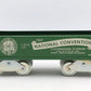 McCoy 1000-69 Standard Gauge TCA 1969 15th National Convention Gondola VG/Box