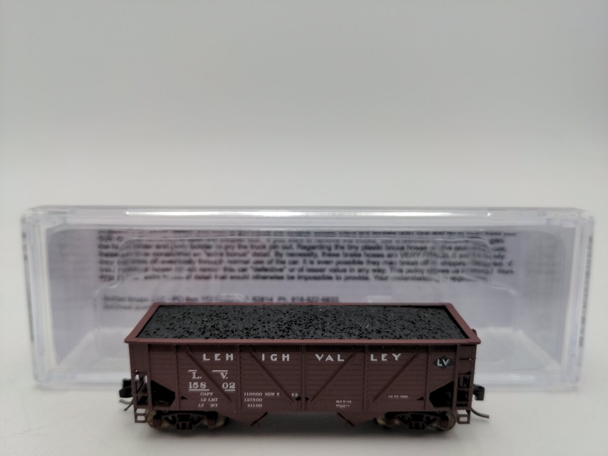 Bluford Shops 63155 N Lehigh Valley 2-Bay War Emergency Composite Hopper #15802 LN/Box