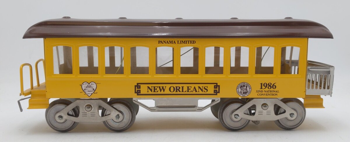 McCoy 1986 Standard Gauge TCA New Orleans Observation Car EX