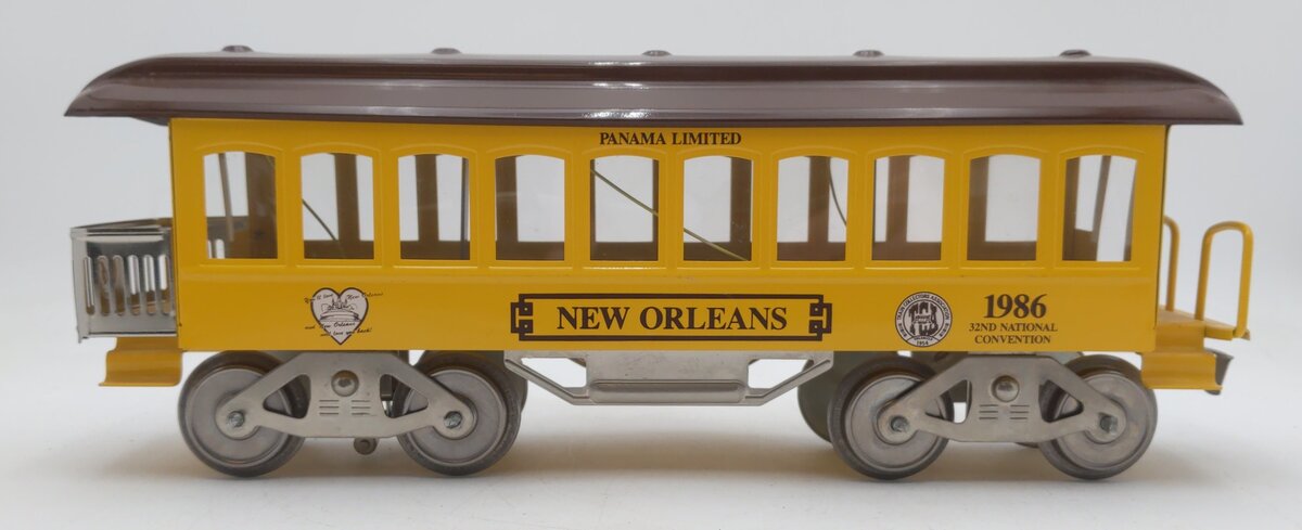 McCoy 1986 Standard Gauge TCA New Orleans Observation Car EX