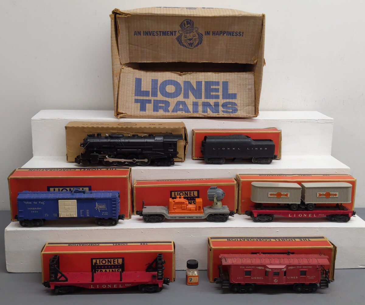 Lionel 2265WS Vintage O Freight Set VG/Box