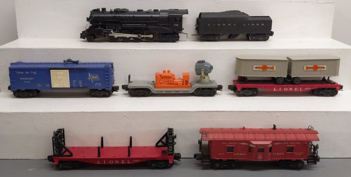 Lionel 2265WS Vintage O Freight Set VG/Box