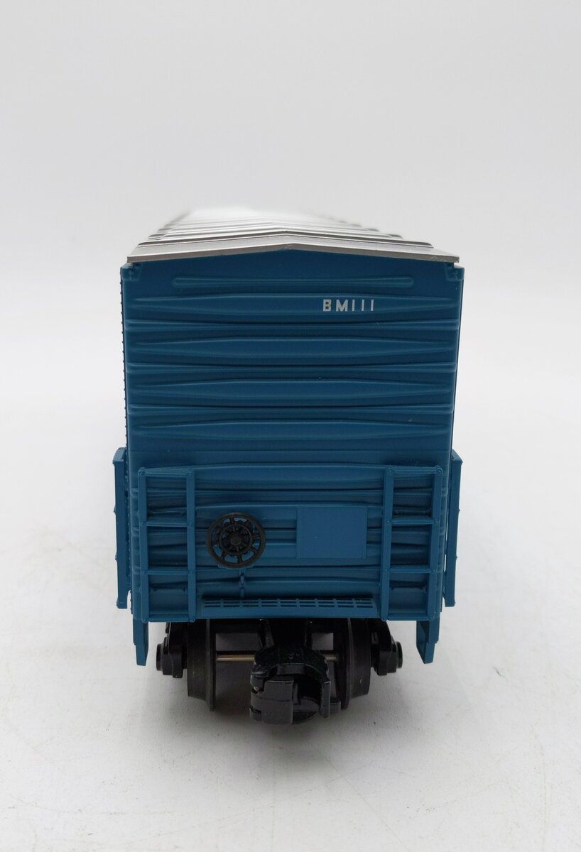 MTH 20-93028 O Gauge Boston & Maine 50' Waffle Box Car #111 LN