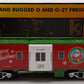 MTH 30-20638a O Christmas (Santa) Bay Window Caboose LN/Box