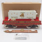 McCoy 256 Standard Gauge TPC Circus Flatcar with Lion Pole Wagon LN/Box