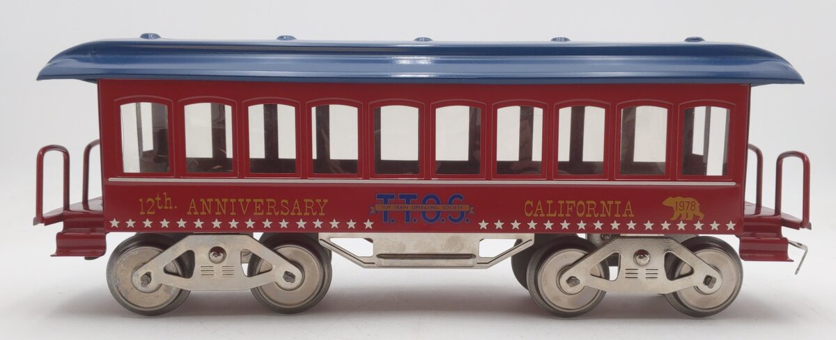 McCoy Standard Gauge 1978 TTOS 12th Anniversary Passenger Car EX