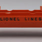 Lionel 6362-55 Vintage O Flat Car w/ 3 Trucks--Serif Letter Version VG