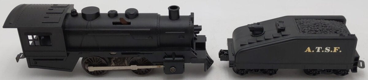 Marx 528 Vintage O Mechanical Steam Locomotive w/ Lionel 1110 Tender VG
