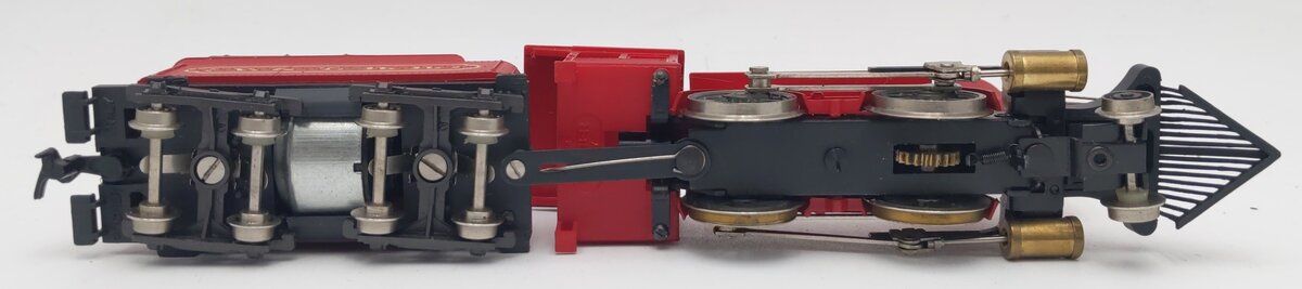 AHM 5072 HO Scale V&TRR 2-4-0 Steam Locomotive & Tender EX/Box