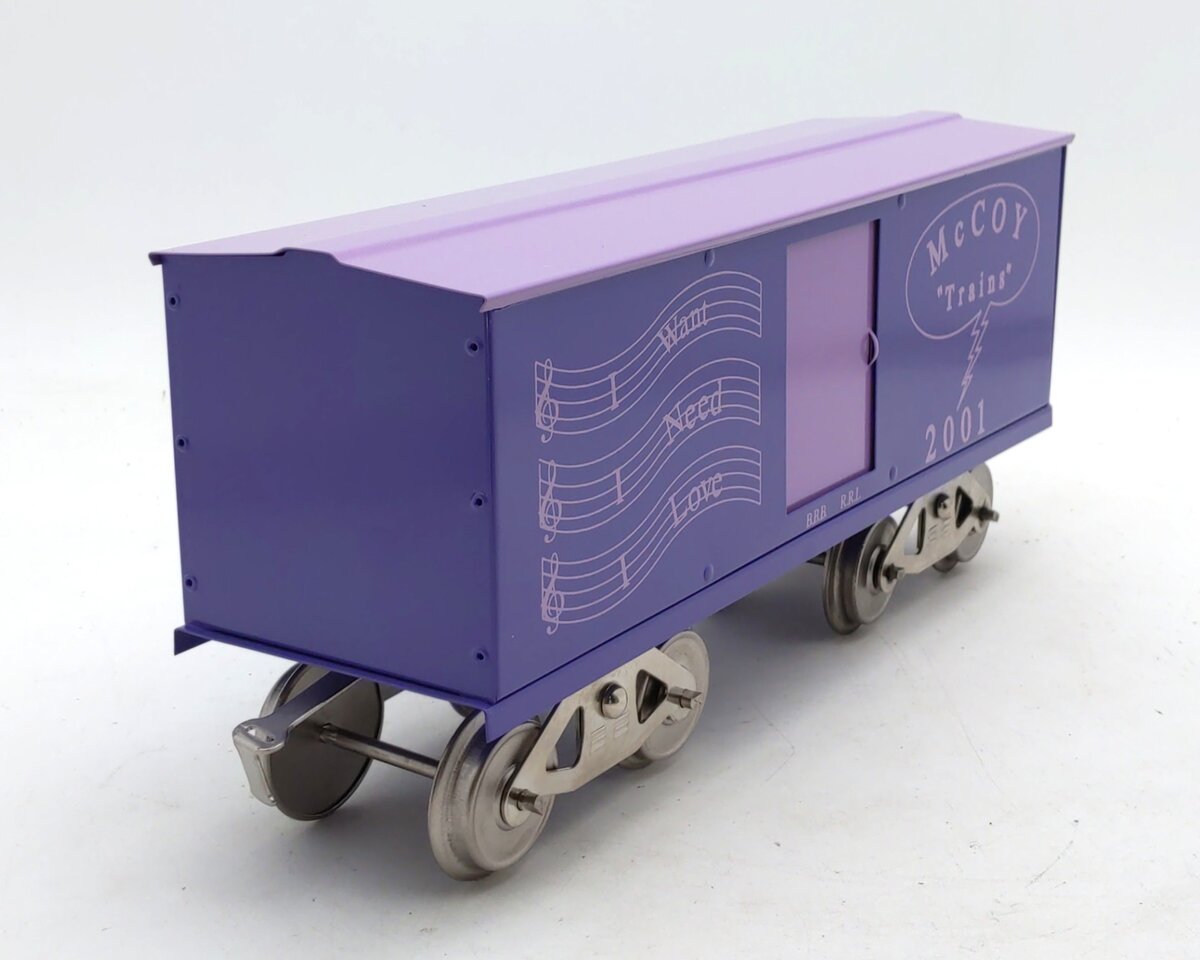 McCoy 2001 Standard Scale "I Want, I Need, I Love" Boxcar EX/Box