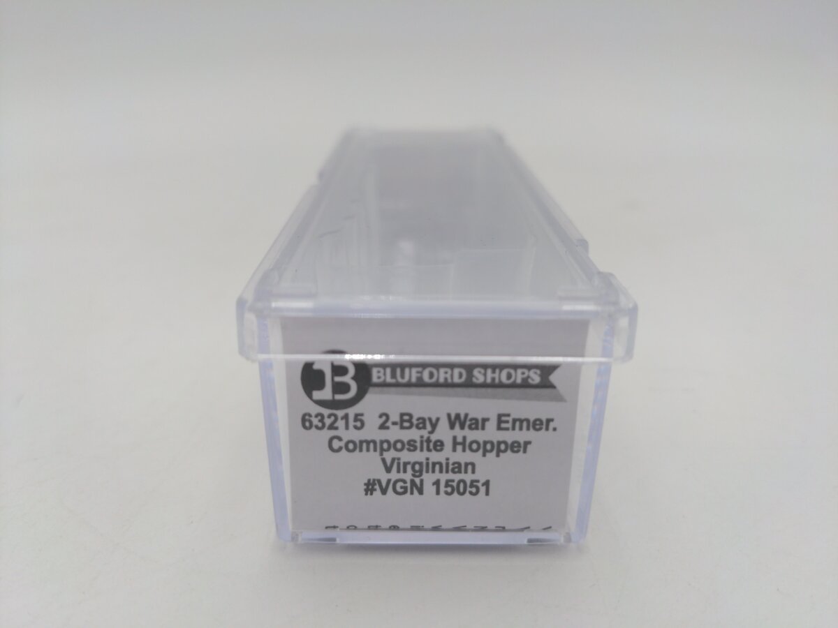 Bluford Shops 63215 N Virginian 2-Bay War Emergency Composite Hopper #15051